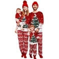 thumbnail image 1 of Conjunto de pijamas a juego para la familia de Navidad, lindos ciervos, para adultos, niños, bebés, trajes a juego para la familia, pijamas familiares de Navidad para adultos y niños, 1 of 4