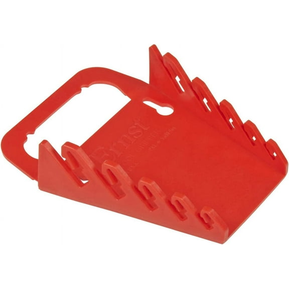 Ernst 5042 5 Tool "Gripper" Wrench Organizer - Red