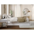 thumbnail image 6 of AFI Capri King Solid Wood Platform Bed with Panel Footboard and Twin-XL Trundle, White, 6 of 16