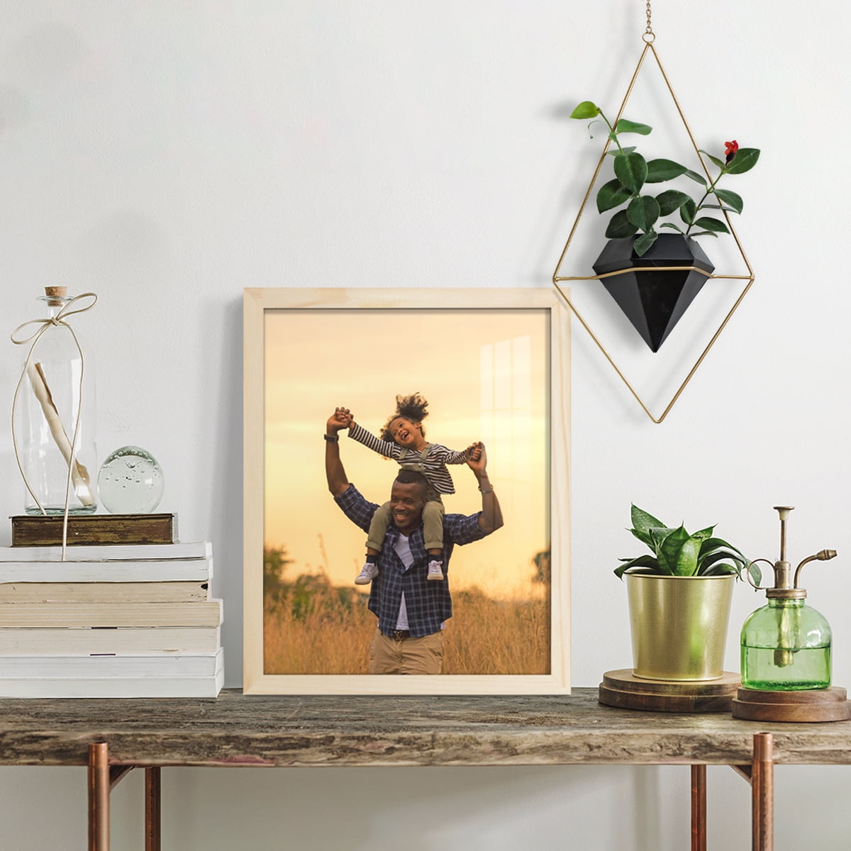 11x14 Wood Grain Picture Frame - Palo Santo