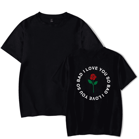 LANY Merch T-Shirt I Love You So Bad Crewneck Merch T Shirts Popular Graphics Print Unisex For Men Women Streetwear Top Tee