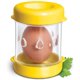thumbnail image 1 of El mini pelador de huevos hervidos, agitador manual, pelador de huevos duros múltiples, hasta 1 huevo a la vez, amarillo brillar Hogar, 1 of 3