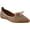 Beige Multi Leather, variant on Women's Spring Step Aidia Smoking Flat