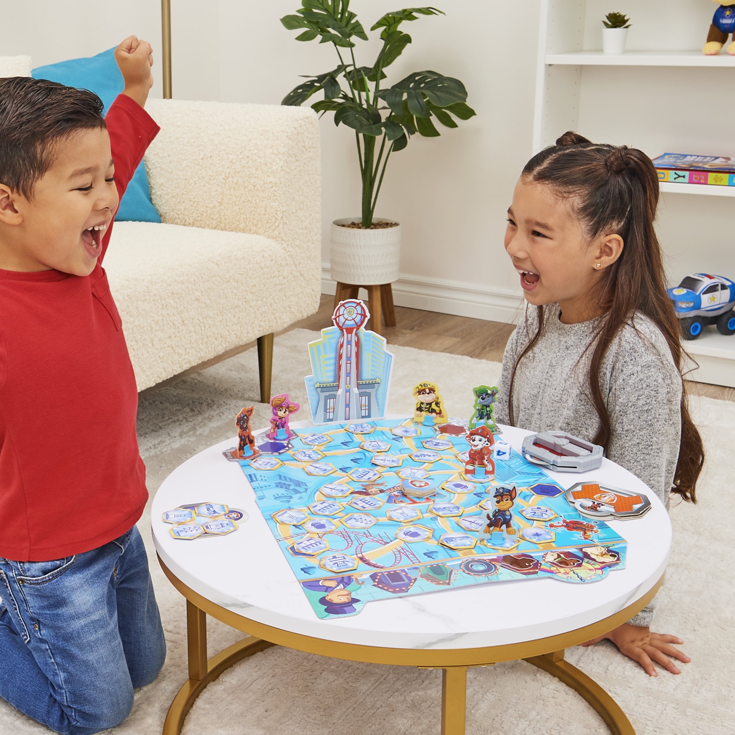 Spin Master Games The Adventure City Lookout Game - The Child's Game for  PAW Patrol: The Movie”, 6062265