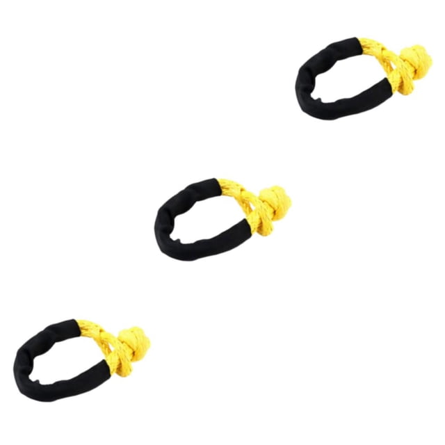 Scienceny Cuerda de tracción de anillo de mosquetón de grillete resistente Cuerdas de remolque de correa de camión portátil de enganche Type1 NO1