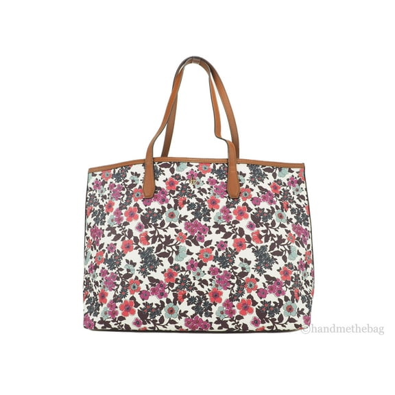 Tory Burch 84765-297 Women's Kerrington Coated Canvas Large Tote