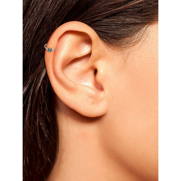 Cartilage Piercing Piercing 20 Gauge Helix Piercing 20 Gauge Daith