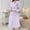 X-93Purple, variant on YMNXA Womens Fuzzy Bathrobe With Pocket Long Sleeve Lace Up Love Heart Embroidery Elegant Thickened Warm Homewear For Daily Wear Purple L