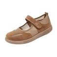 thumbnail image 2 of Willtoo Women's Breathable Mesh Mary Jane Flats, Comfortable Hook and Loop Casual Walking Shoes, 2 of 4
