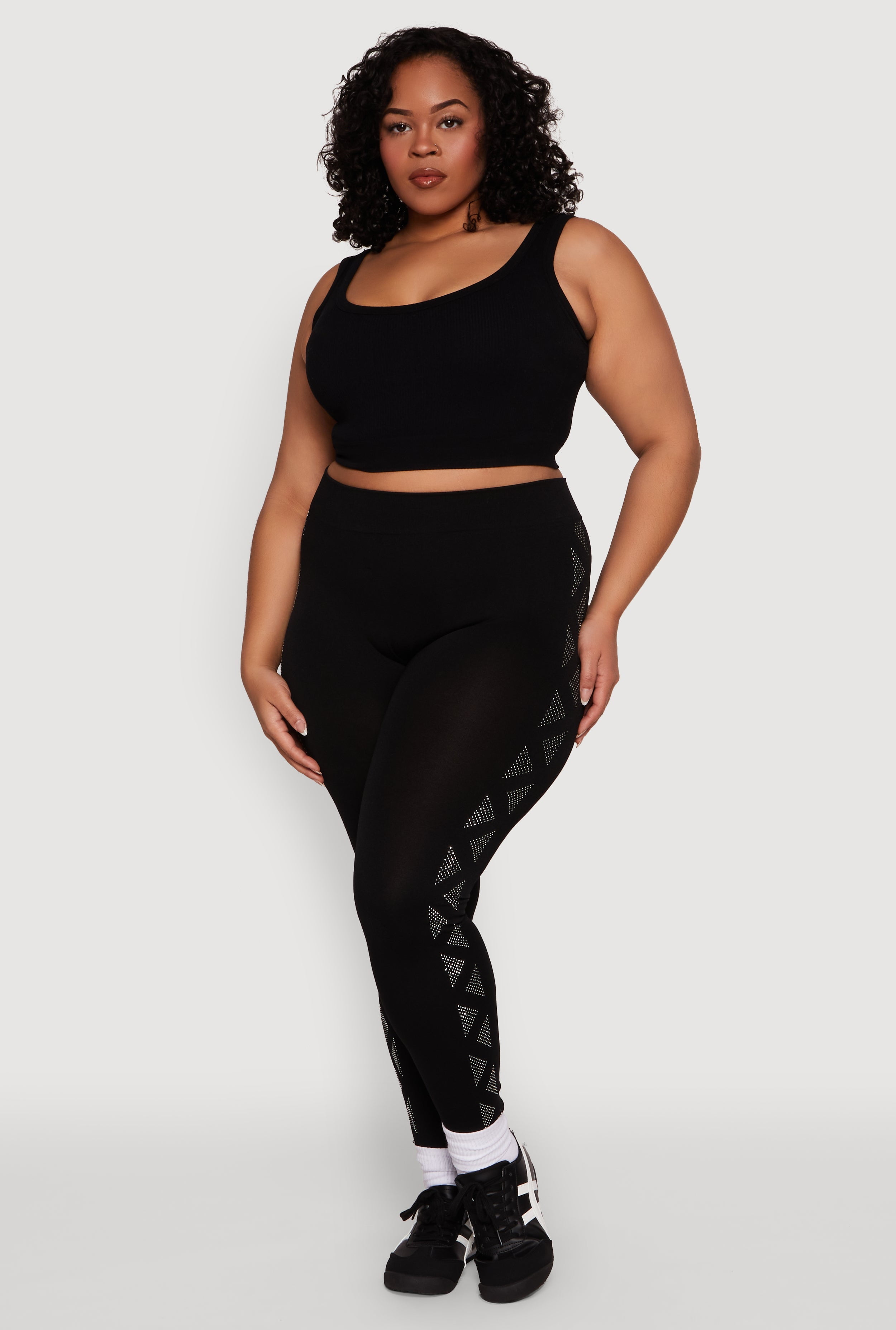 plus size just do it leggings