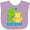 Lavender, variant on Inktastic Its My 1st Birthday with Dinosaur Boys or Girls Baby Bib