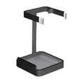 thumbnail image 1 of Pot Lid Holder with Drip Tray, Multifunctional Metal Organization Kitchen Pot Lid Storage Rack for Counter Cabinet Tabletop Kitchen Home Cookware Spatula Dish Organization Storage (Black), 1 of 9