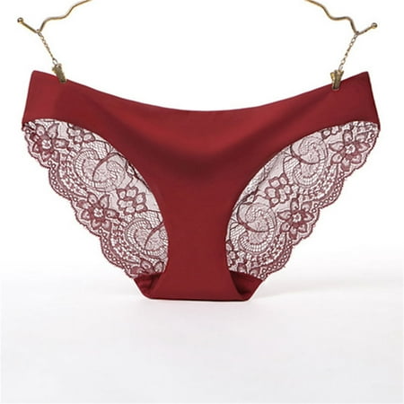 

Akiihool Ladies Underpants womens Organic Cotton Panties Pack Comfortsort Underwear (Wine M)