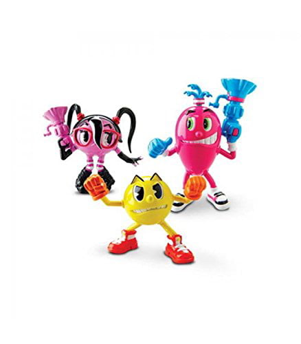 Pac Cylindria & Spiral 3er Set Figuren Pac-Man and the Ghostly Adventures 