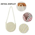thumbnail image 3 of Cotton rope diagonal coin purse woven beach bag living room decoration hanging bag-type:style2;, 3 of 5