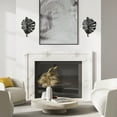 thumbnail image 4 of Golden Lighting Aruba 1 Light Incandescent Wall Sconce Natural Black Finish, 4 of 6