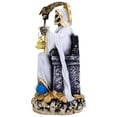 thumbnail image 2 of Figura Santa Muerte Blanca Suprema Paz Armonía 30 Cm Curada Tarot Felix, 2 of 8