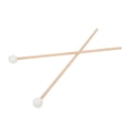 thumbnail image 2 of 2PCS Wooden Marimba Playing Mallets Silicone Ball Head Maple Handle Percussion Mallets, 2 of 14