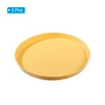 thumbnail image 3 of REGALWOVEN Restaurant Serving Trays, Round Non-Slip Food Service Tray for Bars, Cafes, and Home Use Yellow, 3 of 6