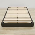 thumbnail image 3 of Pemberly Row 76" Modern Wood Full Size Platform Bed in Black, 3 of 7