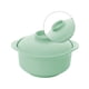 thumbnail image 5 of Yuarrent Instant Noodles Bowl with Lid Japanese Household Style Handle Simple Ramen Large Supplies Lunch Fruit Bowls Rice Curved Box Mostrada Verde, 5 of 6