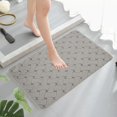 thumbnail image 2 of Memory Foam Bath Mat Set Bathroom Carpet Toilet Seat Soft and Comfortable Absorbent and Non-Slip Thickened Machine Washable and Easy To Dry Shower Rug for Batht Front Door Rugs Indoor, 2 of 7