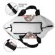 thumbnail image 4 of Balery Foxes Bolsa Tote Estilo Estético con Cremalleras, Bolsa de Hombro, Bolsa de Compras Grande y Plegable, 4 of 8