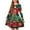 Green, variant on XEGLSBU Girls Christmas Dress Size 10 Velvet Girls' Printed Dress Christmas Dresses for Girls Size 16 Green Size 11-12years