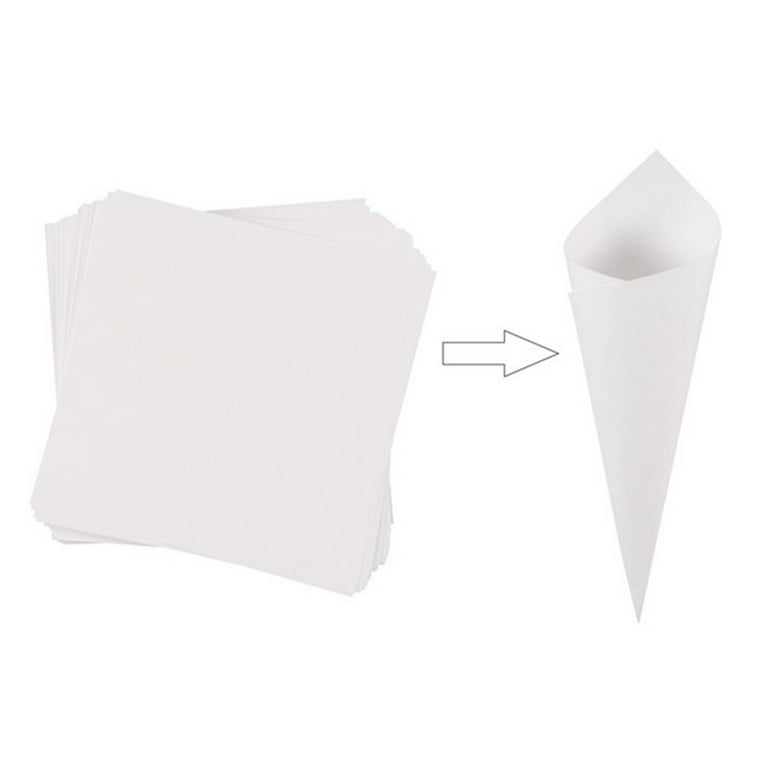 Hadanceo Paper Cone Holder Fine Texture Tray Fake Flower Wedding Paper Cones  Decorating Party Unique for Wedding 