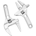 thumbnail image 3 of Llave ajustable de gran apertura para baño, llave inglesa de mandíbula ancha de 16-68mm, llave inglesa de aleación de aluminio, vástago de fontanero, 3 of 7