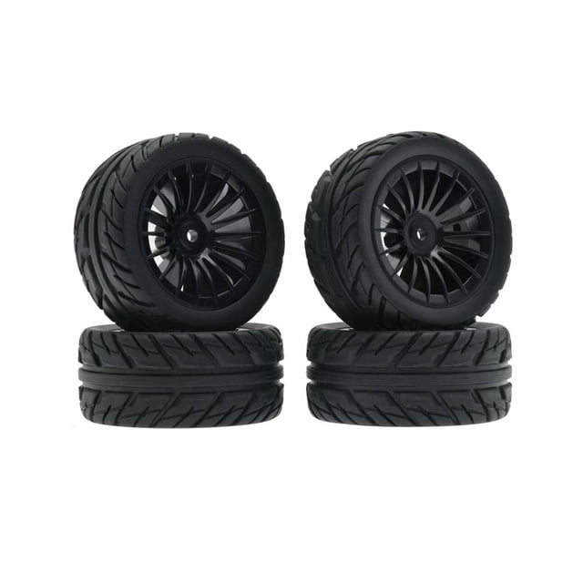 Vogacara Diferencial delantero, diseño Simple, piezas de coche RC, solidez, alta velocidad, juego de diferenciales ligeros, neumáticos negros Type2 NO2