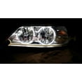 thumbnail image 2 of Flashtech Xenon Brightest White LED Halo Ring Headlight Kit for Lincoln Town Car 05-11 with RF wireless Remote, 2 of 5