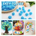 thumbnail image 5 of 300Pcs Pom Poms,2cm Craft Pom Poms,Fluffy Pompoms Puff Balls,Small Pompom Balls,Christmas Mini Pompom,Fuzzy Pompoms Balls for Diy Crafts Projects Xmas Holiday Home Decorations,Z-Blue, 5 of 6