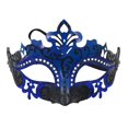 thumbnail image 2 of Lilgiuy Mardi Gras Masquerade Mask Half Face Venetian Masks Vintage Mascarade Mask Antique Look Costumes Party Accessory for Women Men Carnival, Multiple Styles and Colors, 2 of 3