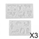 thumbnail image 1 of Manualidades de silicona,Molde de silicona para llavero,decoración casera,Fabricación de joyas Cadenas Collares Cadenas Eslabones Regalos,Colgante de artesanía de fundición de resina de, 1 of 8