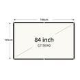thumbnail image 2 of Projection Screen White Grid Anti-Light 160 ° Viewing Angle Reflective ,Wrinkle-Free, 2 of 6