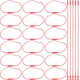 thumbnail image 1 of FOMIYES 200Ud Lanyard String Rojo Para Usar Y Decorar Con Material Poliéster Resistente Y, 1 of 8