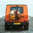 thumbnail image 6 of Pofeuu Vintage Cute Corgi Sunflower Print Spare Tire Wheel Cover for Car Truck SUV Camper Universal Fit Spare Tire Cover RV Spare Tire Covers-17 inch, 6 of 6