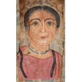 thumbnail image 2 of Unknown 2nd Century Romano-Egyptian Artisan 10x14 White Modern Wood Framed Museum Art Print Titled - Mummy Portrait of a Woman, 2 of 4
