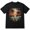 Black A, variant on Mens Black Short Sleeve Crew Neck T-Shirt, Saddle Up Good Times Gallop Wild Cat Unicorn Graphic Tee for Summer Casual Wear