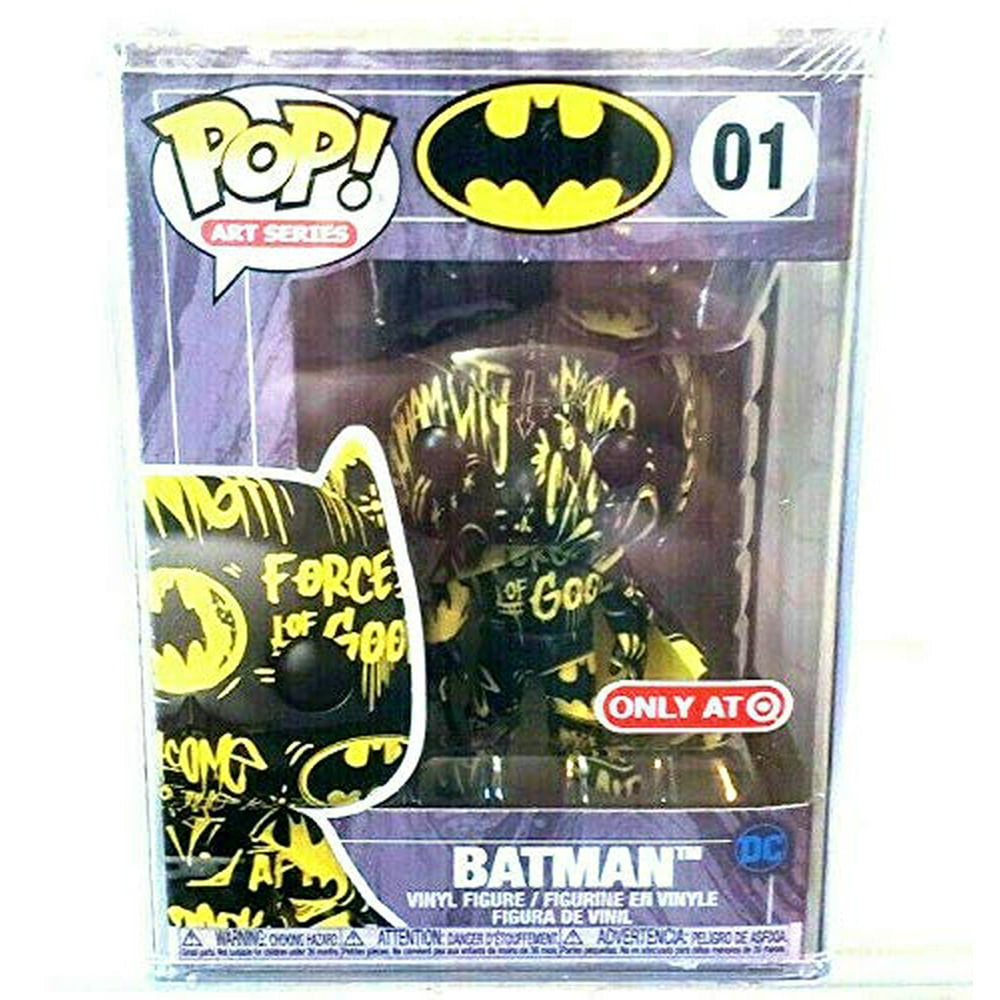 Funko Pop! Art Series #01 Batman(Black & Yellow) Target Exclusive with Hard Stack Protector
