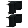 thumbnail image 2 of tredstone 2x Breathable Armchair Cover Stay Fresh And Comfortable In Any Weather Soft black, 2 of 6