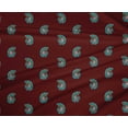 thumbnail image 4 of oneOone Polyester Lycra Fabric Paisley Block Printed Craft Fabric BTY 56 Inch Wide, 4 of 4