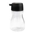 thumbnail image 2 of Glass seasoning bottles, condiment dispensers, Japanese-style 4-piece set, 2 color lids, clear glass kitchen storage, press spout, 4.09x2.36in, for oil vinegar soy sauce, 2 of 6