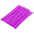 thumbnail image 2 of KAIYANG 36 fundas para ruedas de motocicleta, cubiertas para radios, cubiertas para llantas de motocross, 17,4 cm, color morado, 2 of 5