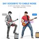 thumbnail image 3 of Cable para guitarra Heams Premium, 3 m 1/4 pulgadas, bajo eléctrico sin ruido, 3 of 7