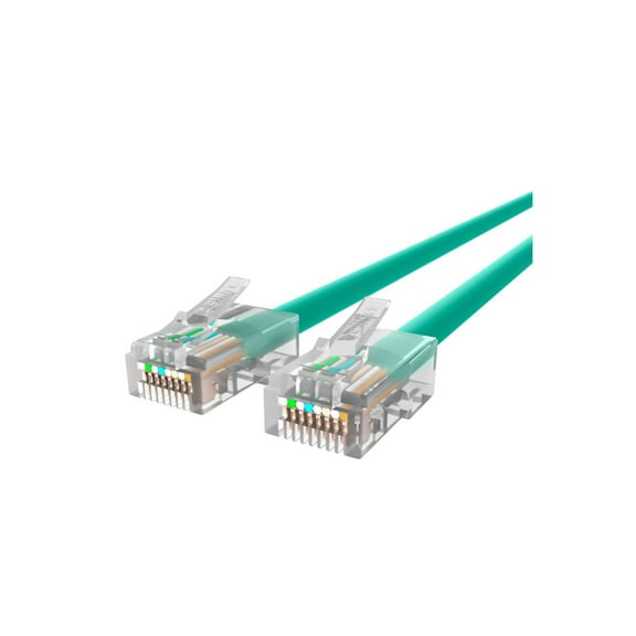 25FT CAT5E GREEN PATCH CORD ROHS MOQ-12