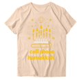thumbnail image 1 of Blusas de Manga Corta para las Mujeres Divertida Impresión Cuello Redondo Camiseta Vintage, Blusas de Primavera para las Mujeres, 1 of 1