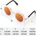 thumbnail image 3 of Dalrosia Dog Sunglasses Pearl Dog Sunglasses Small Medium Breed Girl Holiday Party Dog Costume Accessories, 3 of 4