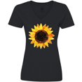 thumbnail image 3 of Inktastic Summer Sunflower Women's V-Neck T-Shirt, 3 of 5